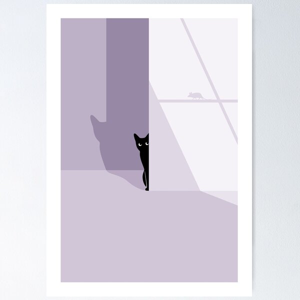 Item preview, Cat in the shadow designed and sold by AlexOmist.