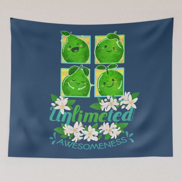 Item preview, Unlimeted Awesomeness - Punny Garden designed and sold by PunnyGarden.