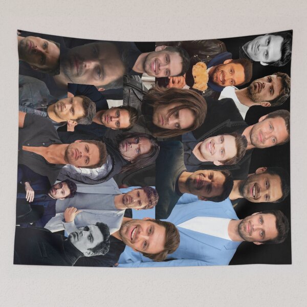 Item preview, Seb Stan collage designed and sold by maryskinn.