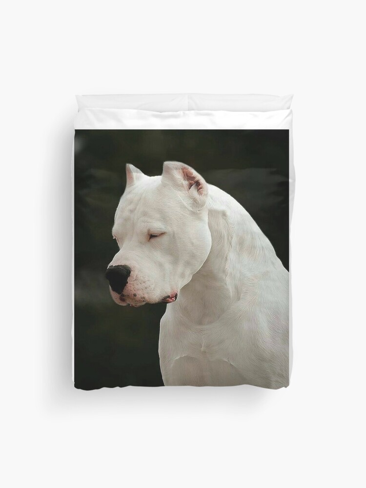 Dogo Argentino Canvas Print by DobermanFans