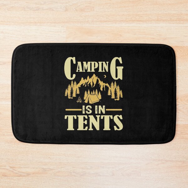 Item preview, Camping is In tents Funny Camping Retro Vintage Gift designed and sold by Theobsessed01.