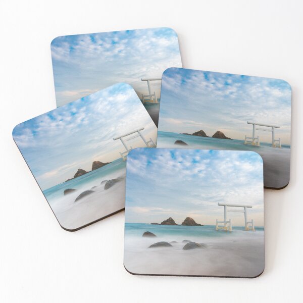 Item preview, Sakurai Futamigaura's sacred Couple Stones and torii gate designed and sold by Matthieu Tuffet.