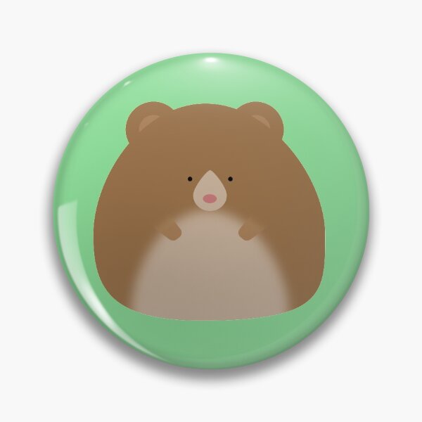 Item preview, cute hamster round friend designed and sold by peachypanda.