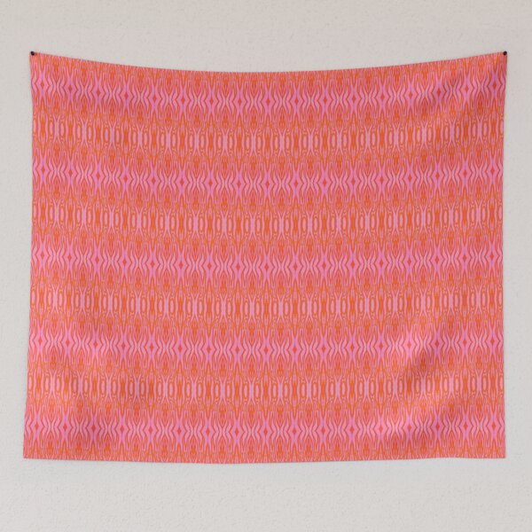 Item preview, Seaslug Ikat Pinky Orange designed and sold by NadineLeemeijer.