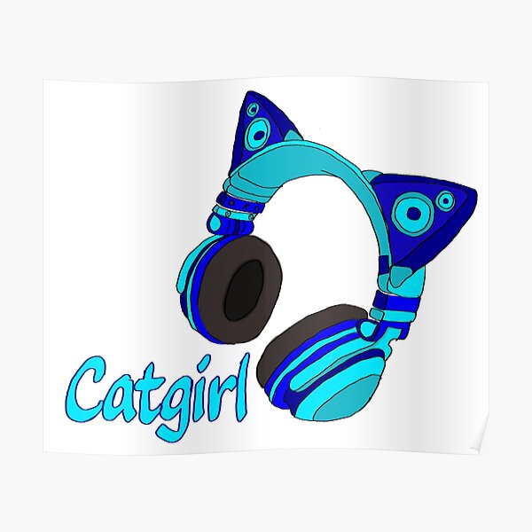 Roblox Purple Cat Headphones