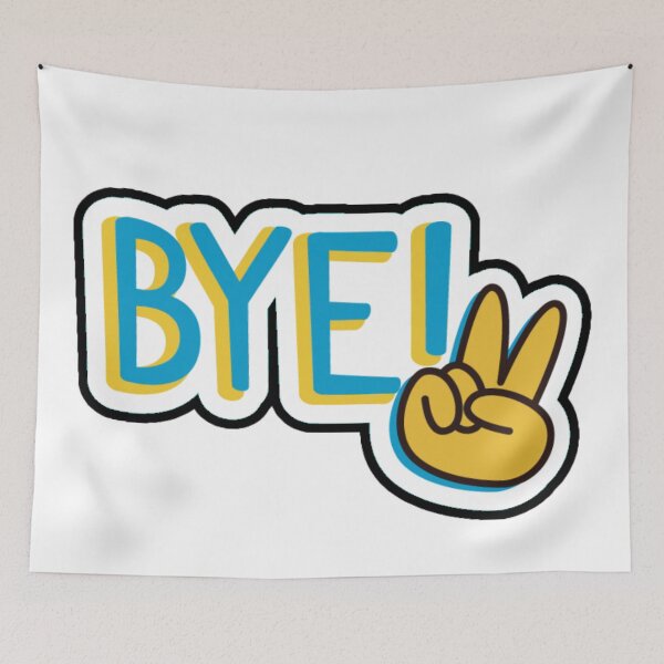 Item preview, Bye! designed and sold by HorizonDesignz.