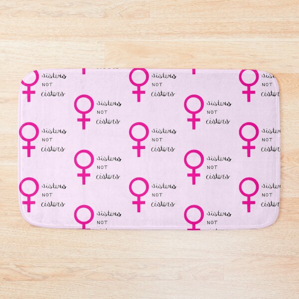 Item preview, Sisters not cisters trans rights are human rights designed and sold by SimplyHilarious.