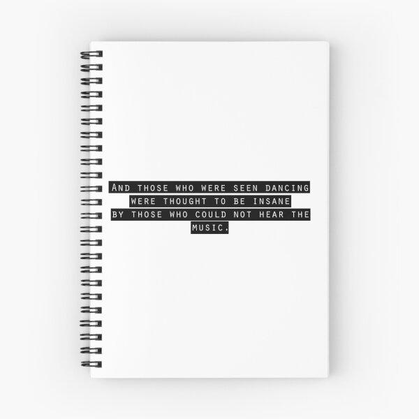 Item preview, Nietzsche quote designed and sold by Gilbertha.