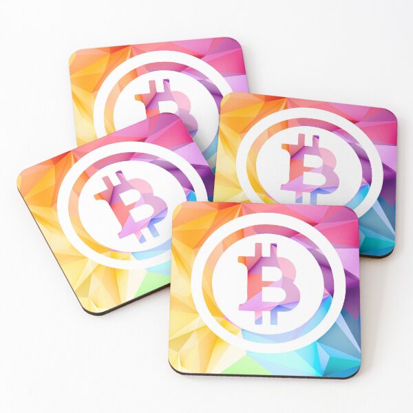 Item preview, Bitcoin (BTC) Abstract Art Print designed and sold by issaapparel.