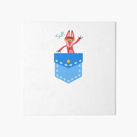 Item preview, 'sup! guys from  Foxy pocket  Design designed and sold by Red-ElYoubi.