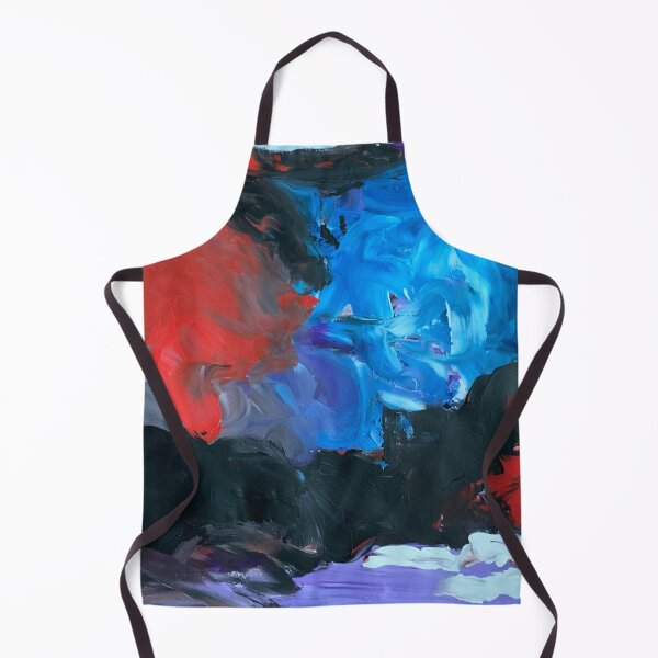 Item preview, A Magical Storm of Colors on the Horizon, abstract painting. designed and sold by Art With Impact – Statement Art & Apparel for Deep Thinkers.