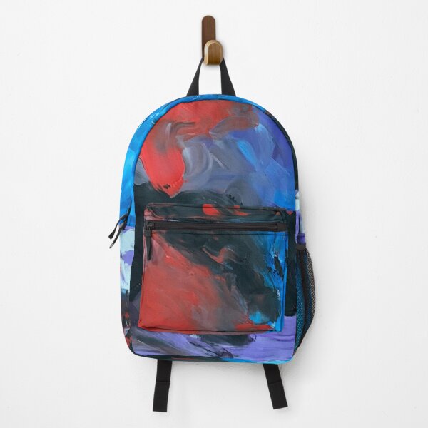 Item preview, A Magical Storm of Colors on the Horizon, abstract painting. designed and sold by Art With Impact – Statement Art & Apparel for Deep Thinkers.