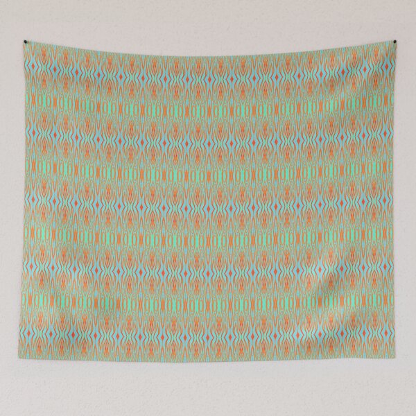 Item preview, Seaslug Ikat Aquamarine designed and sold by NadineLeemeijer.