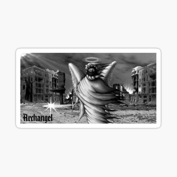 Aperçu de l'œuvre Archange créée et vendue par AlienStickers.