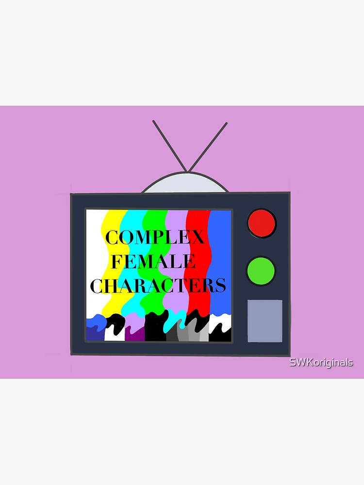 Female Characters TV" Sticker for Sale by SWKoriginals Redbubble