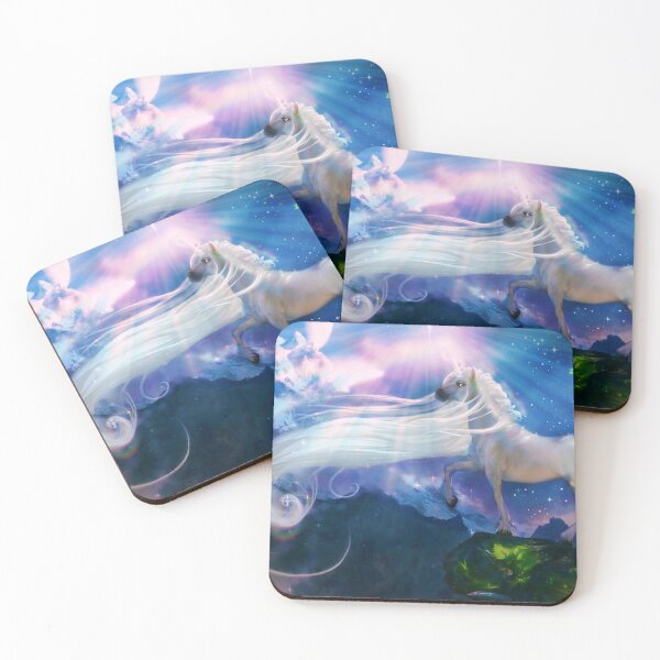Item preview, Unicorn Mean in the wind designed and sold by slashrose4ever.