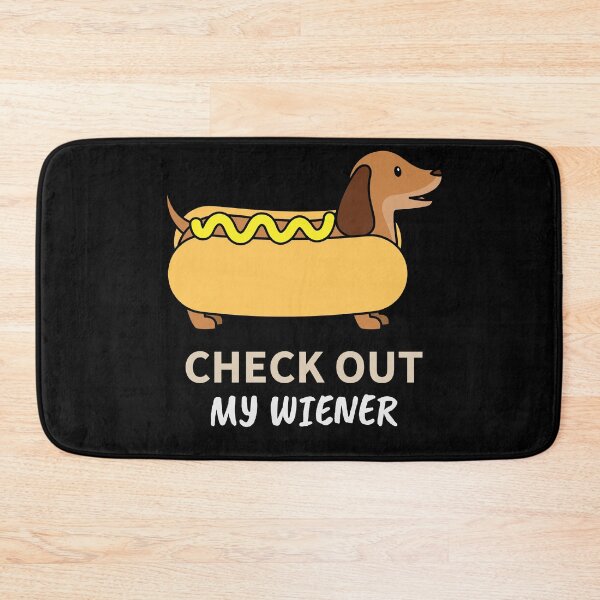 Item preview, Check Out My Wiener Funny Dachshund Joke designed and sold by TrndSttr.
