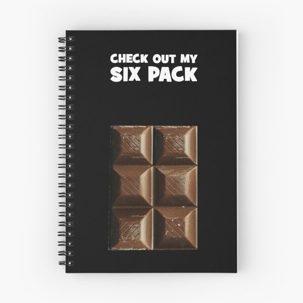 Item preview, Abs in Progress Funny - Check out my six pack even if its chocolate! designed and sold by crazycollective.