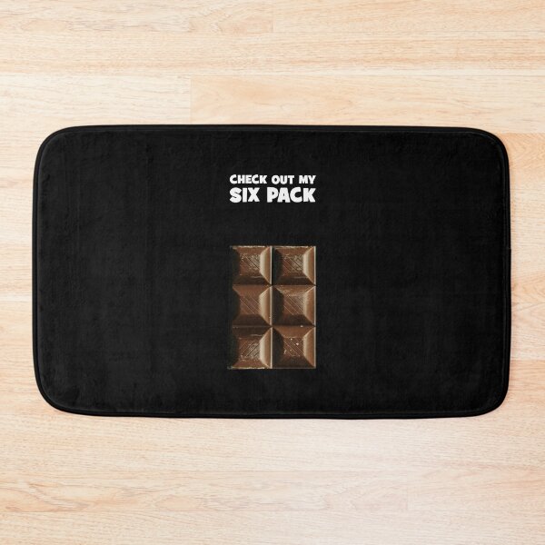 Item preview, Abs in Progress Funny - Check out my six pack even if its chocolate! designed and sold by crazycollective.