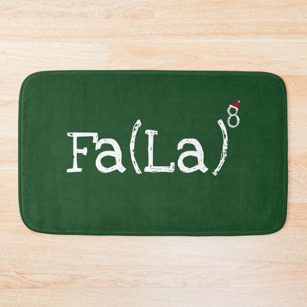 Item preview, Math Nerd Christmas - Fa la la la exponent designed and sold by TrndSttr.