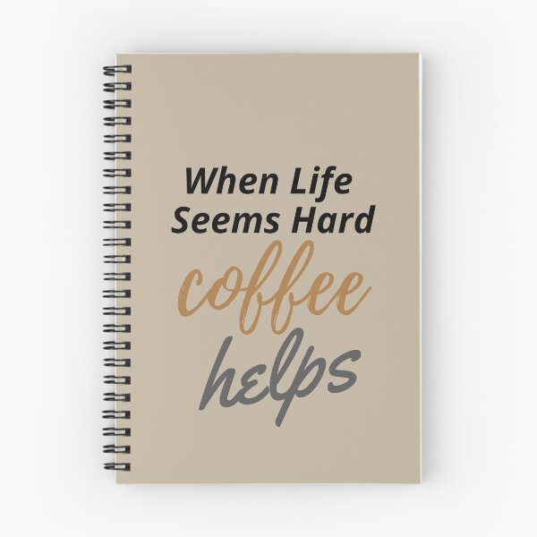 Item preview, Funny Saying For Coffee Lovers - Coffee Helps designed and sold by BeaconMarketing.