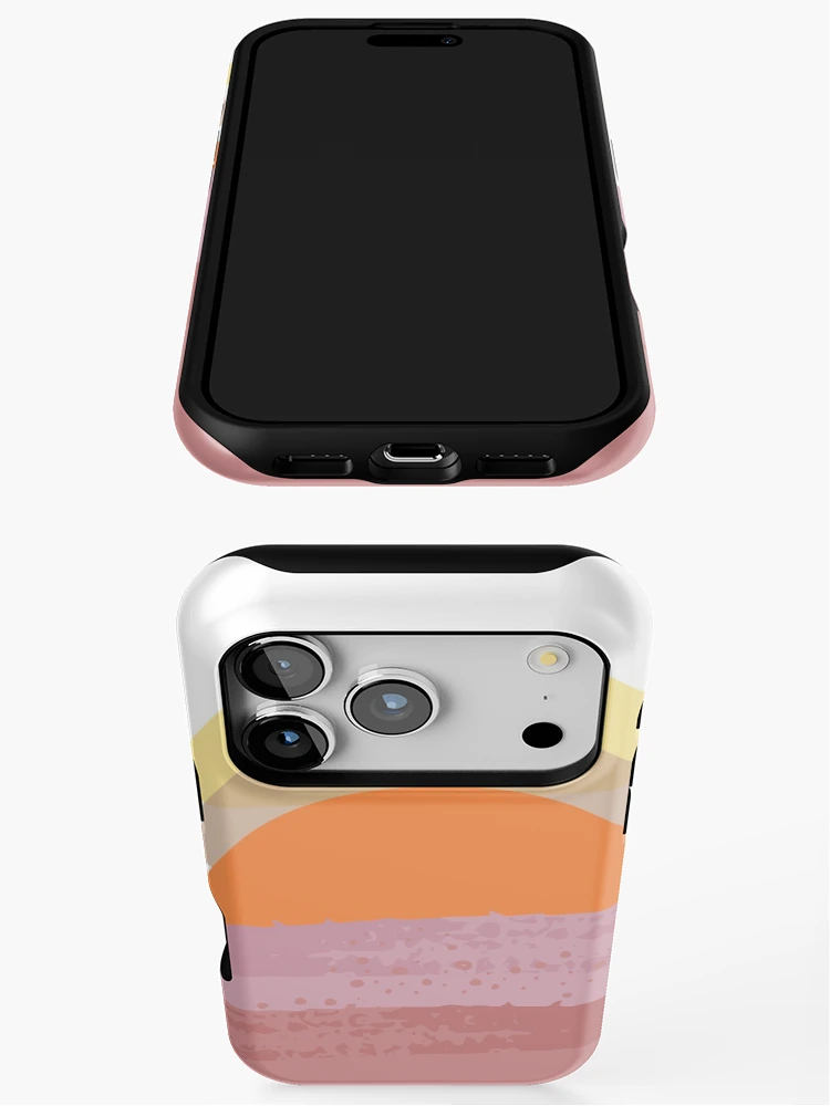 Thumbnail 3 of 4, iPhone Case, Abstract Sunset designed and sold by Rislam.
