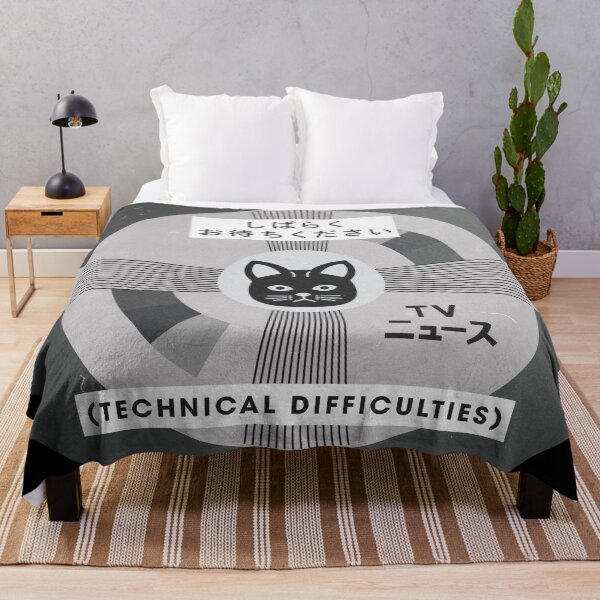 Item preview, し ば ら く お 待 ち く だ さ い TVニュース Technical Difficulties/ isle of dogs designed and sold by JCBA.