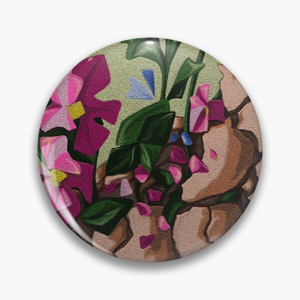 Item preview, Still life of flowers and a broken clay pot designed and sold by Magicbrush13.