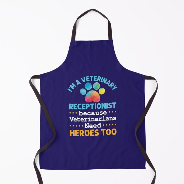 Item preview, I'm a Veterinary Receptionist Because Veterinarians Need Heroes Too designed and sold by jaygo.