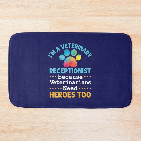 Item preview, I'm a Veterinary Receptionist Because Veterinarians Need Heroes Too designed and sold by jaygo.