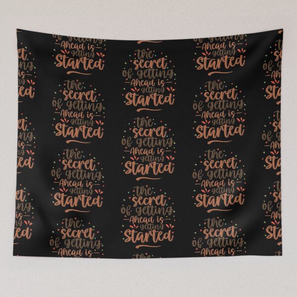 Item preview, The Secret of Getting Ahead is Getting Started designed and sold by Phorase.