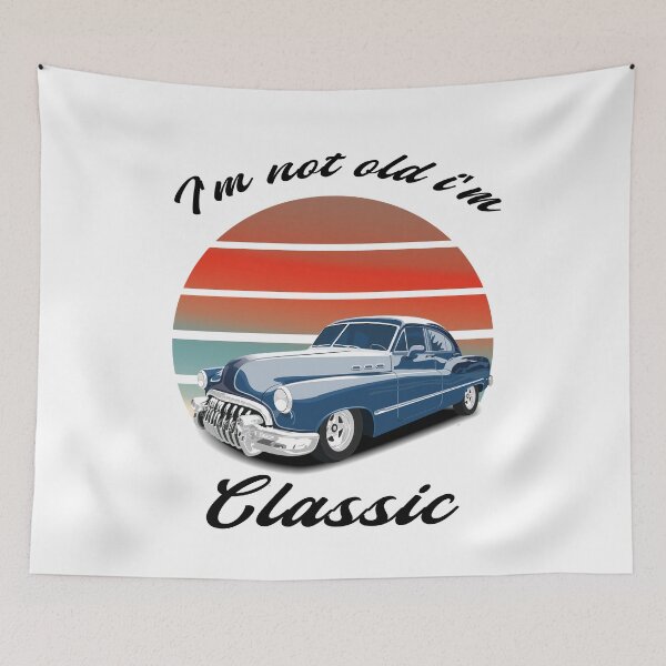 Item preview, I'M NOT OLD I'M CLASSIC , VINTAGE GIFT IDEA , RETRO GIFT IDEA designed and sold by justbejoker.