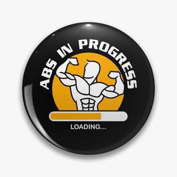 Item preview, Six Pack Fitness Abs In Progress designed and sold by Maria Garcia.