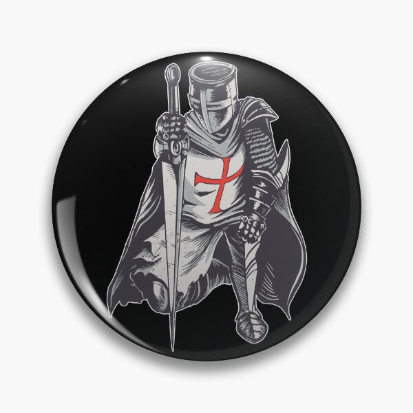 Item preview, Knight Templar Crusader American Flag, Crusader Warrior Cross designed and sold by . JustBeUnique ..