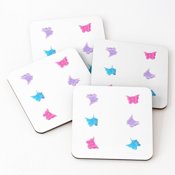 Item preview, Subtle Bi Y2K Fashion Butterfly Clips designed and sold by allymadethis.
