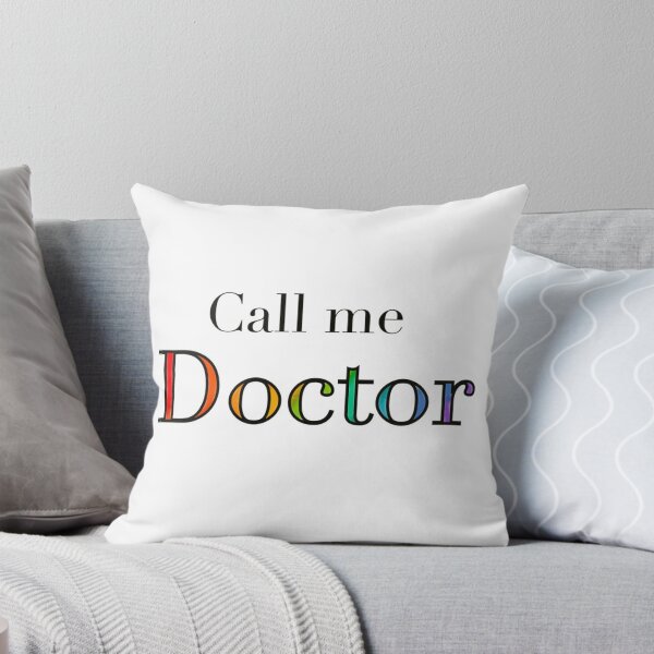 Item preview, Call Me Doctor -- Rainbow LGBTQ+ PhD Design designed and sold by statsandcats.