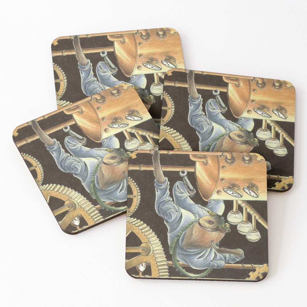 Item preview, Coasters (Set of 4) designed and sold by Reymonkey.