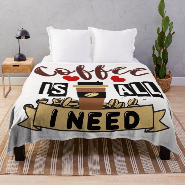 Artikelvorschau, Coffee is all that i need entworfen und verkauft von dogcuddleralert.