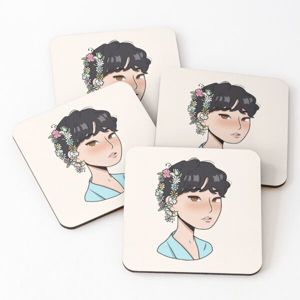 Item preview, Flower boy Jungkook designed and sold by Niaillustration.