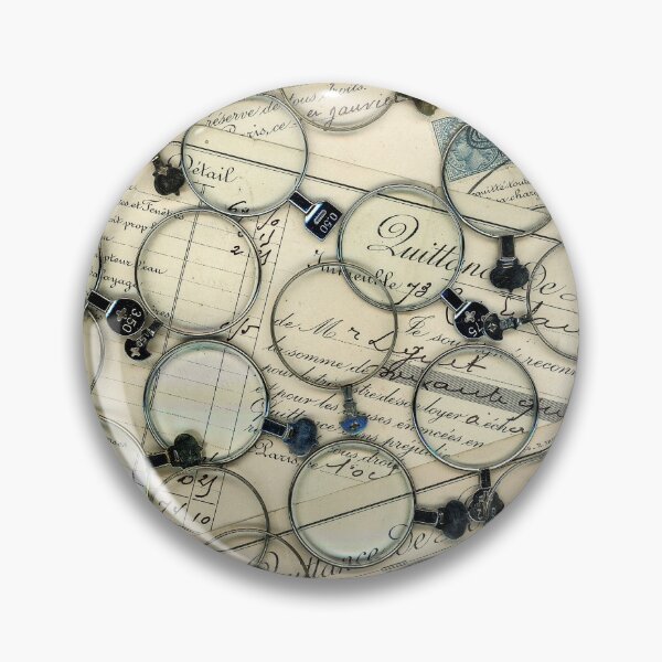 Item preview, Lenses and antique French rent receipts. designed and sold by OtherRealisms.