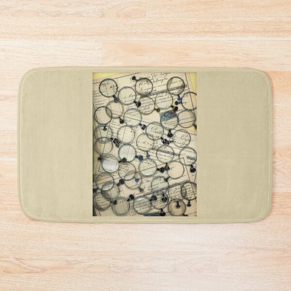 Item preview, Lenses and antique French rent receipts. designed and sold by OtherRealisms.
