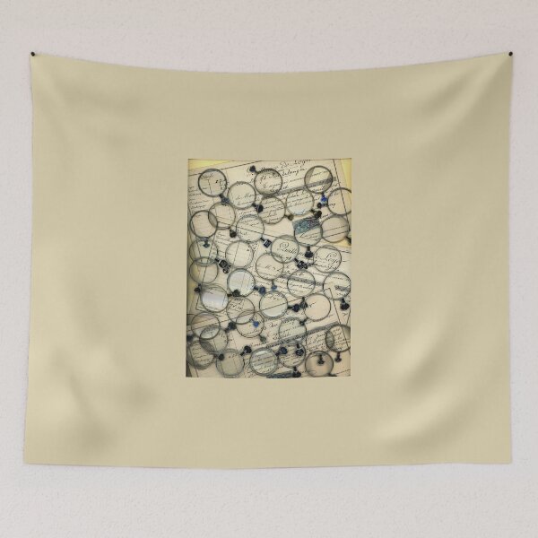 Item preview, Lenses and antique French rent receipts. designed and sold by OtherRealisms.