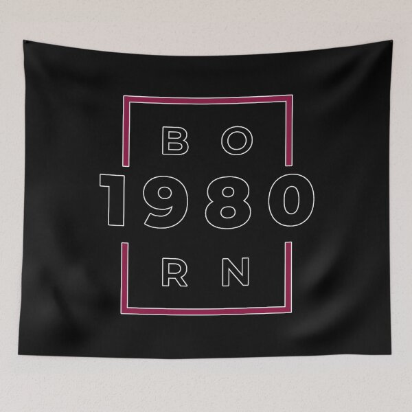 Item preview, Born 1980 T-Shirt, 80's T-Shirt.Retro T-Shirt. designed and sold by OAPod.
