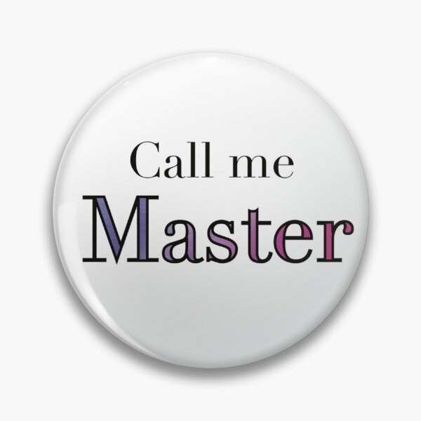 Item preview, Call Me Master -- Indigo & Fuchsia Grad Student Design designed and sold by statsandcats.