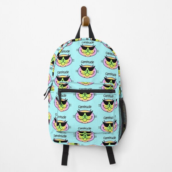 Item preview, CATTITUDE 2 - Pastel Rainbow designed and sold by RawSunArt.
