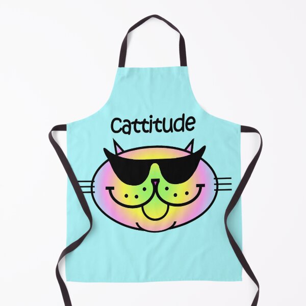 Item preview, CATTITUDE 2 - Pastel Rainbow designed and sold by RawSunArt.