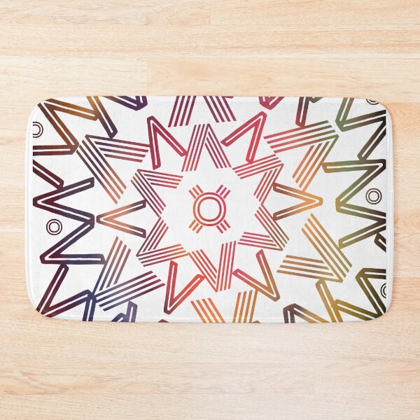 Item preview, Rainbow Spikes Mandala  designed and sold by Designs By YL.