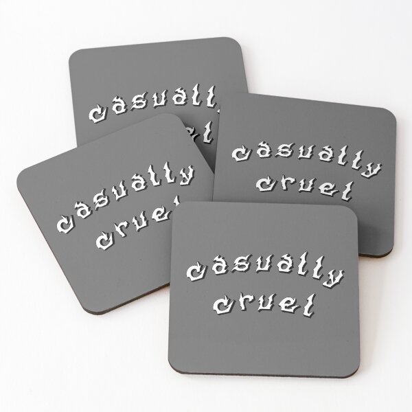 Item preview, casually cruel demonic white graphic designed and sold by everything4eva.