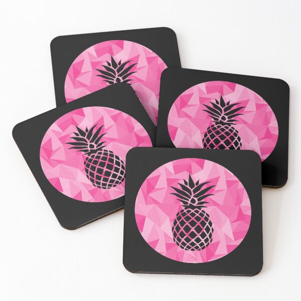 Item preview, Simple Pineapple Cutout from Circle of Pink Triangle Pattern designed and sold by dylanxh.