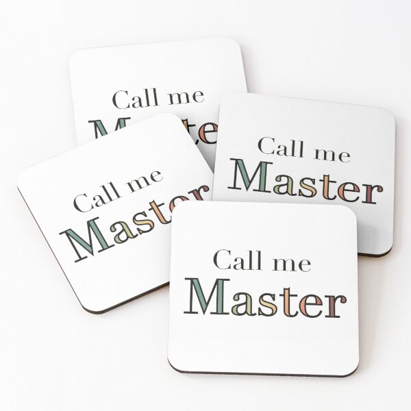 Item preview, Call Me Master -- Gentle & Warm Grad Student Design designed and sold by statsandcats.